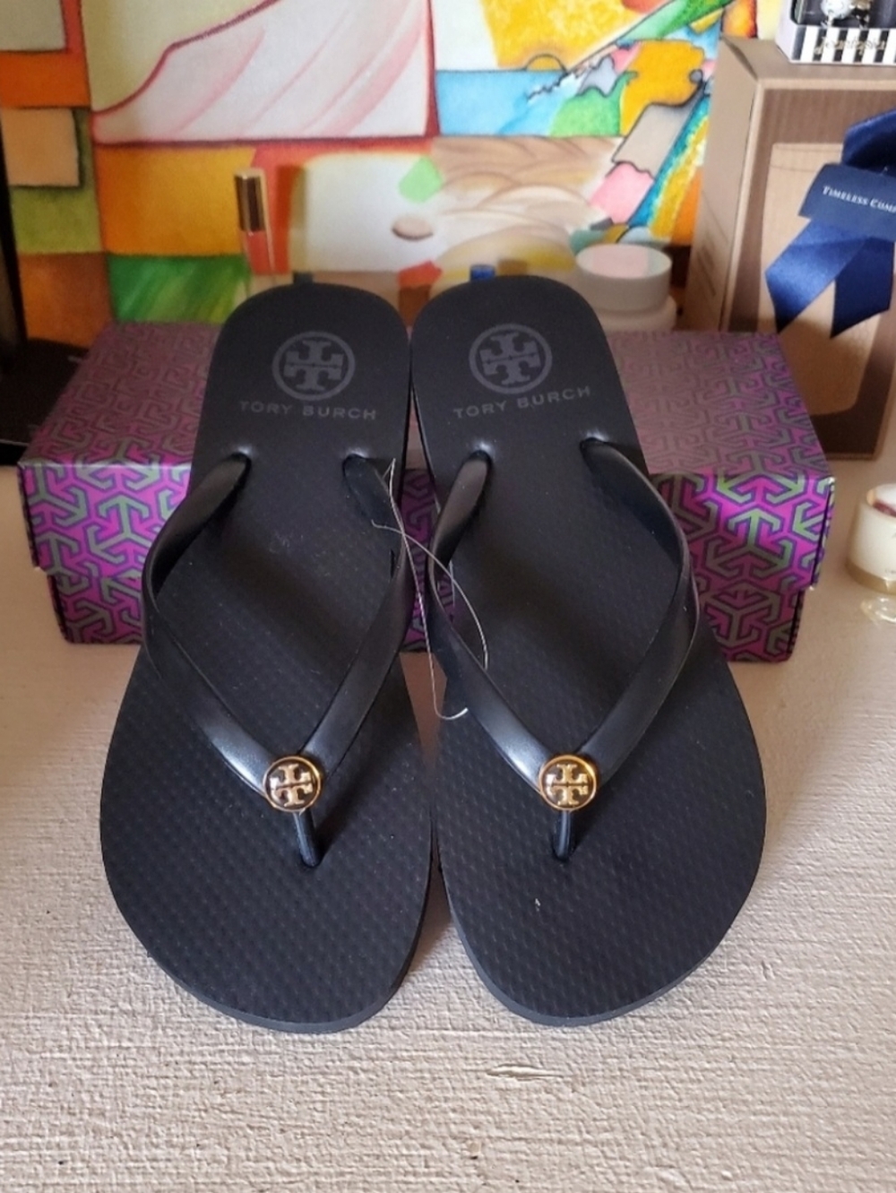 Tory Burch Flip Flops 6 M Discontinued design